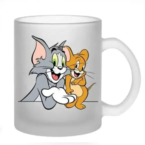 FROSTED GLASS MUG - simple